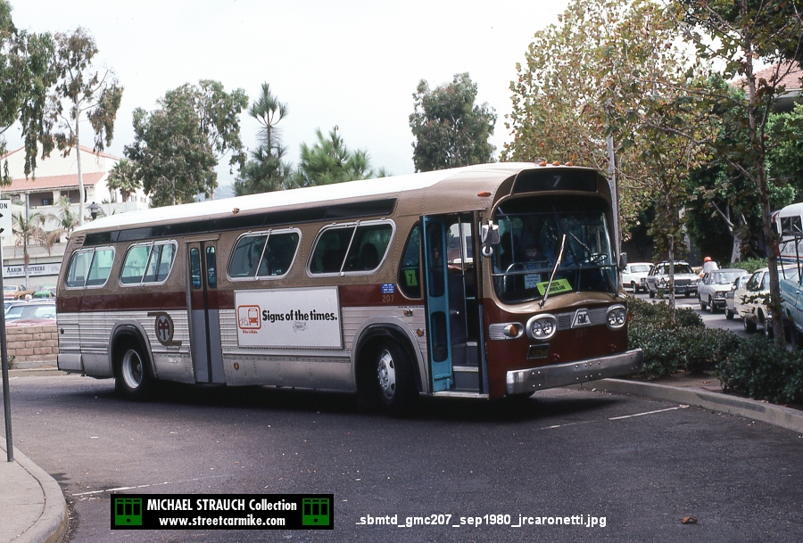 Santa Barbara Metropolitan Transit District (MTD) GMC New Look Buses